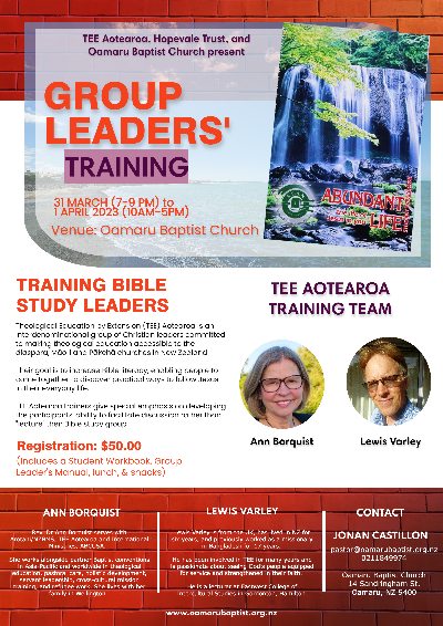 baptist leadership training