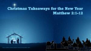 christmas takeaways for the new year