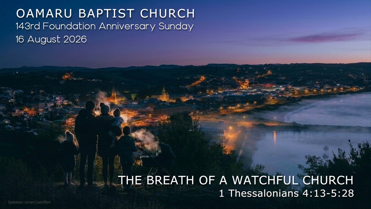 Baptist Church Oamaru NZ